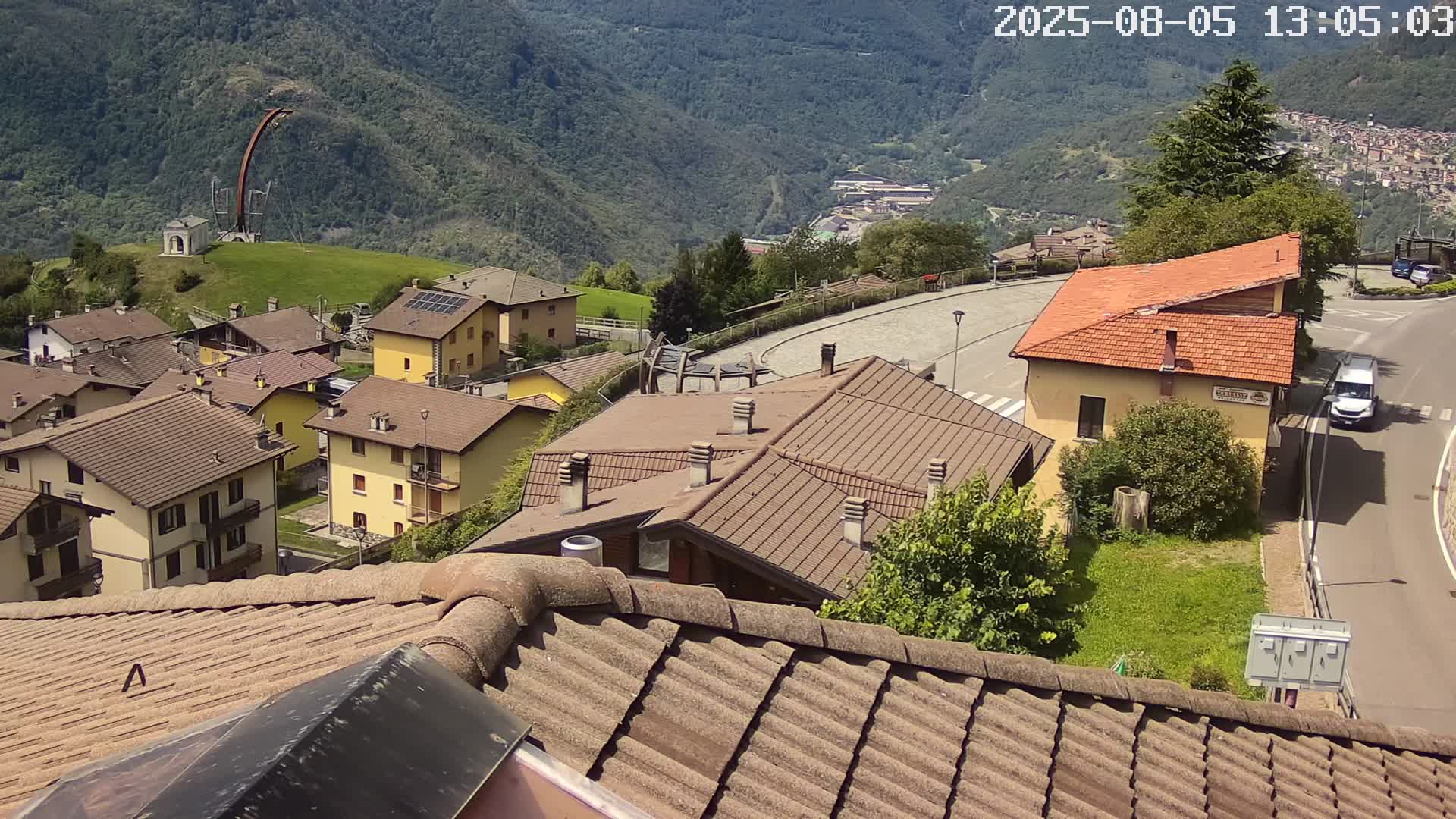 immagine della webcam nei dintorni di Schilpario: webcam Cevo