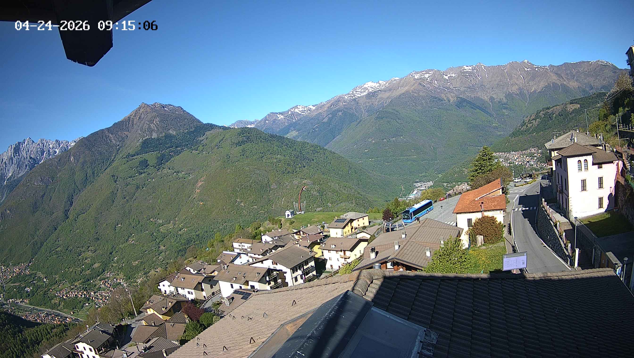 immagine della webcam nei dintorni di Tirano: webcam Cevo