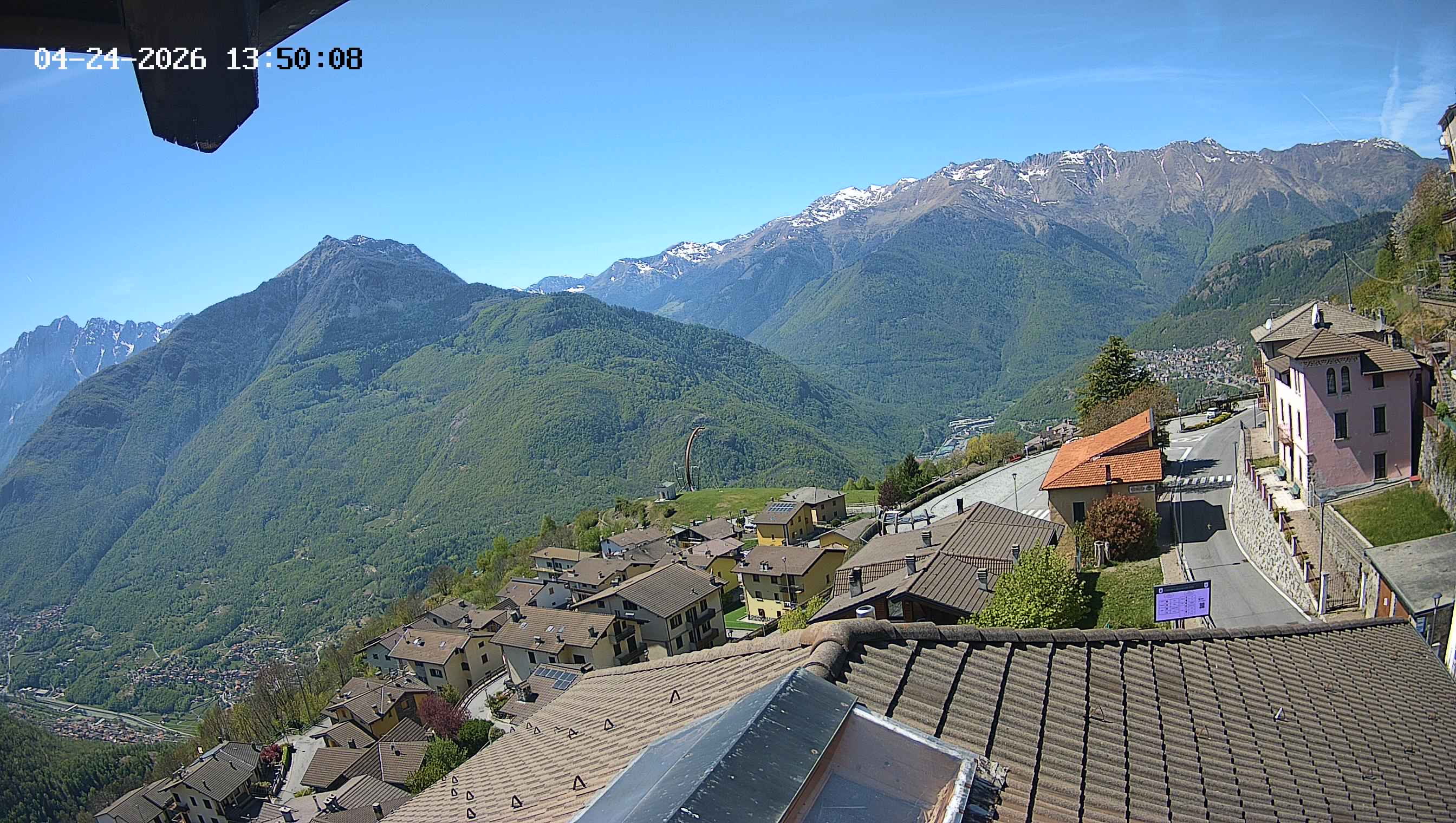 immagine della webcam nei dintorni di Dosso Pasò: webcam Cevo