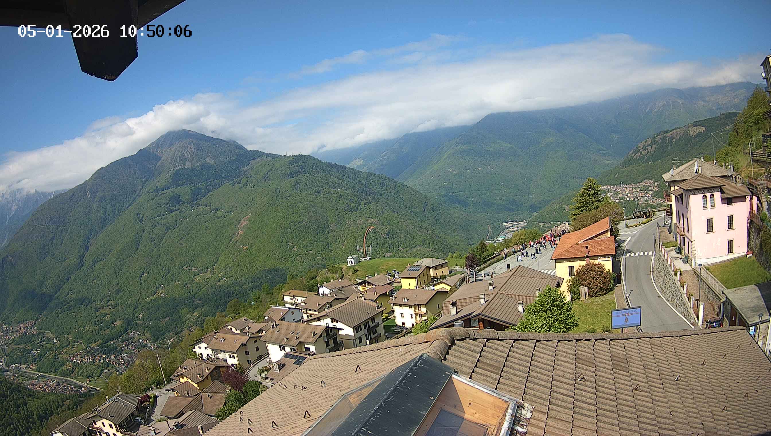 immagine della webcam nei dintorni di Schilpario: webcam Cevo