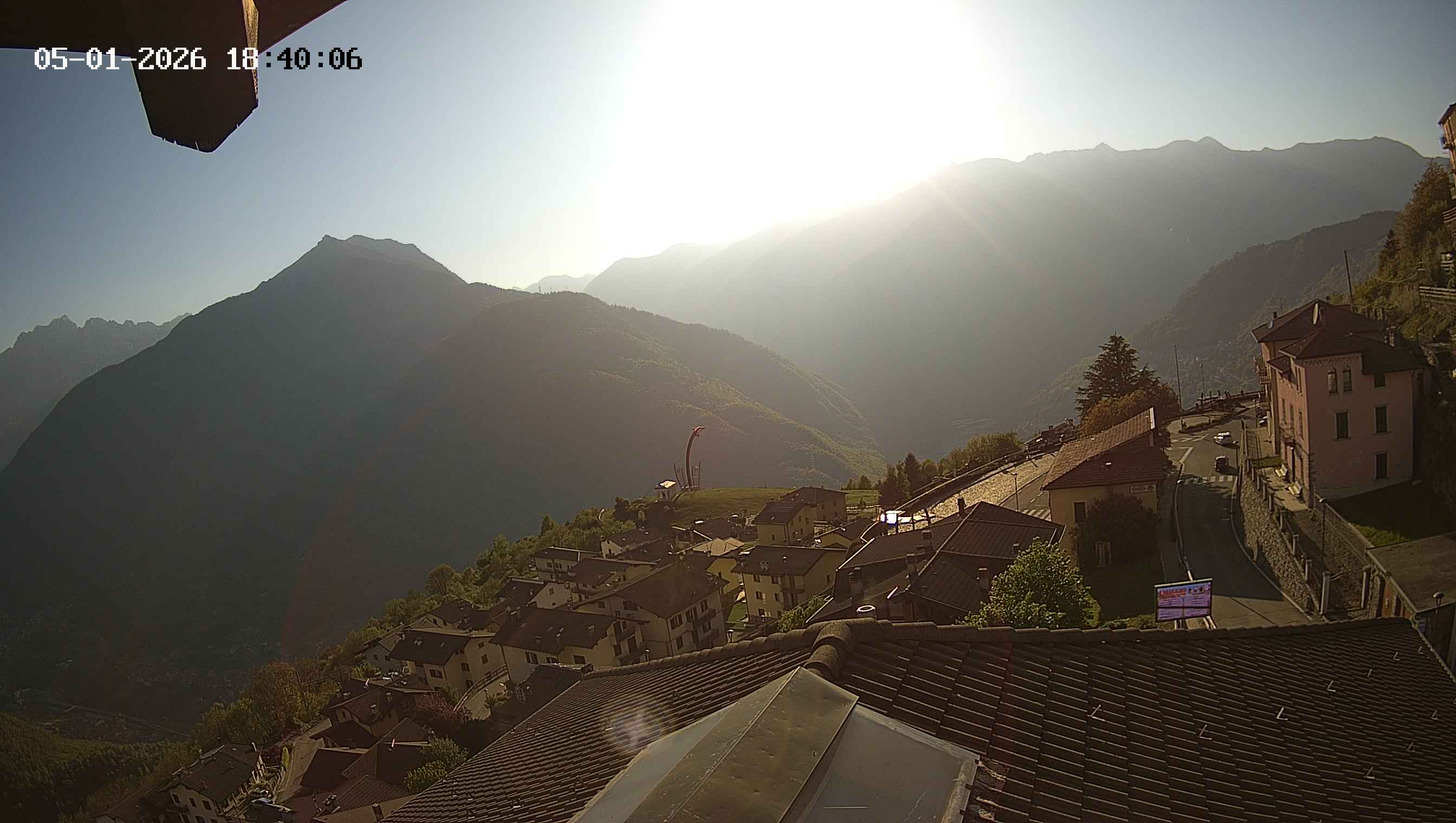 immagine della webcam nei dintorni di Tirano: webcam Cevo