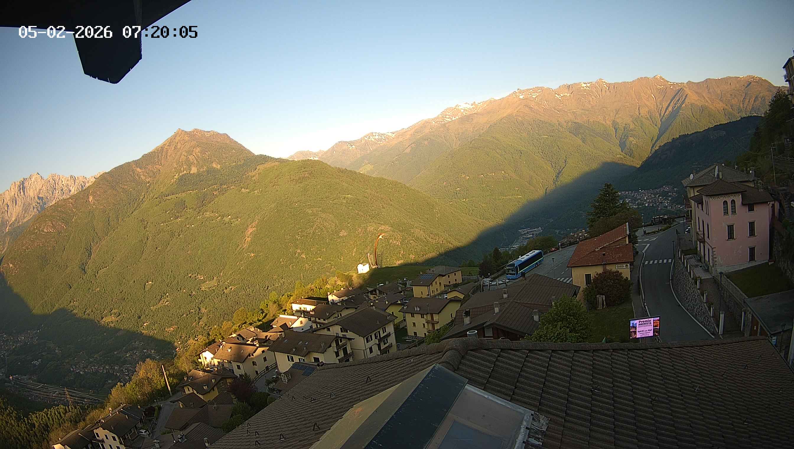 immagine della webcam nei dintorni di Bianzone: webcam Cevo