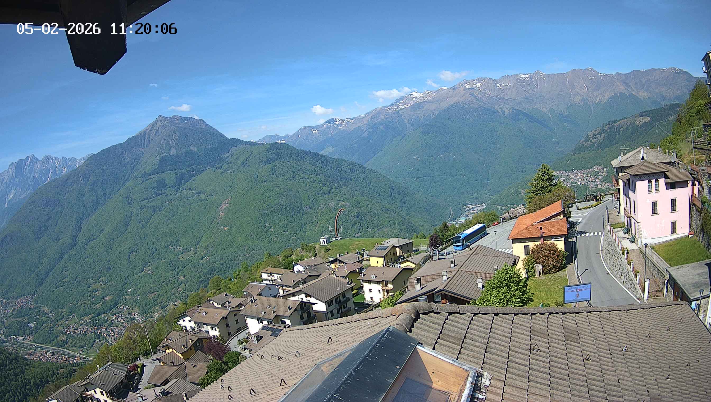 immagine della webcam nei dintorni di Bianzone: webcam Cevo